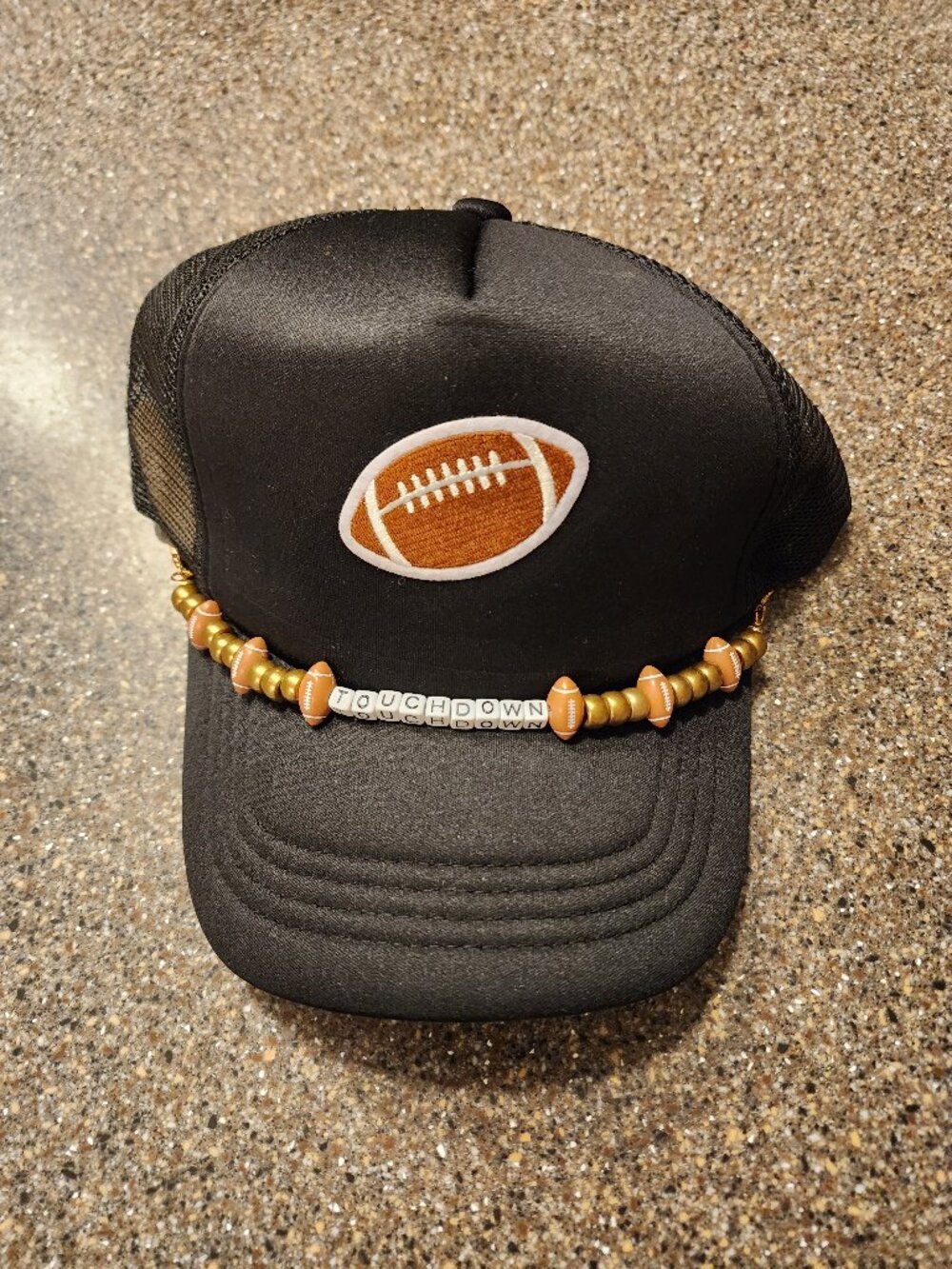 Black Touchdown Hat